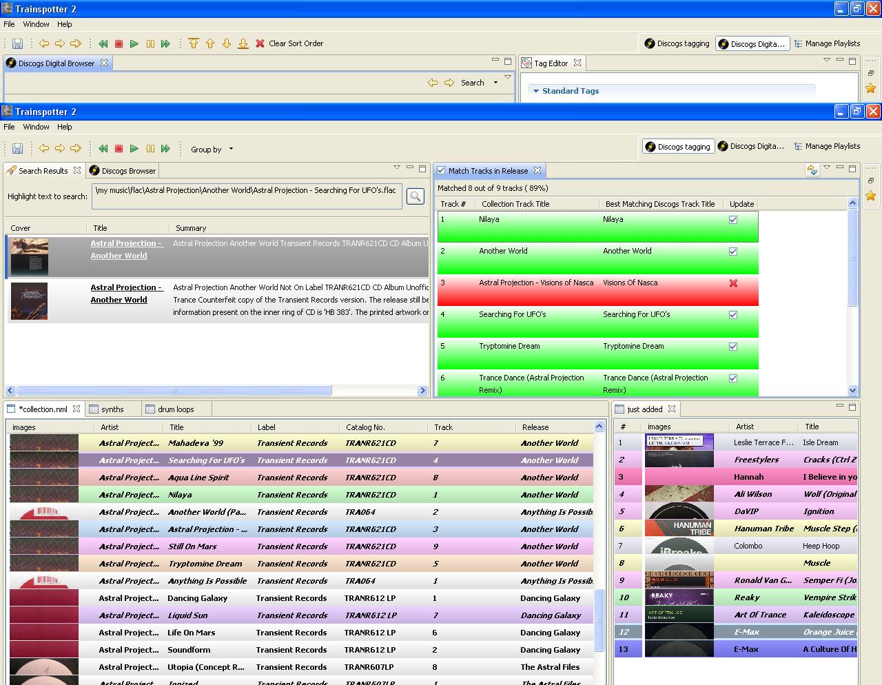 TrainspotterTwo review - improved searching