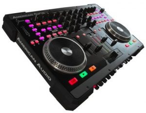 American Audio VMS4 four-channel DJ controller