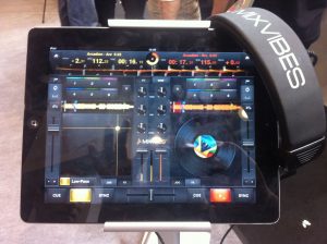 MixVibes on iPad