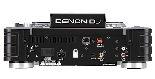 The Denon DJ SC3900 rear