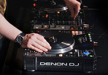 Denon DJ DC3900 set-up