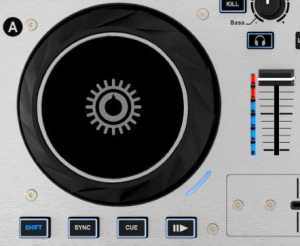 DJ Console RMX2 jogwheels