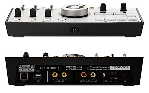 Vestax PBS-4 front & back