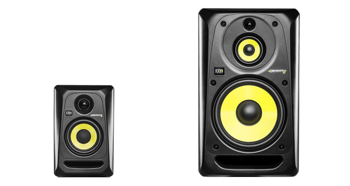 KRK Rokit 4 G3 and Rokit 10-3 G3